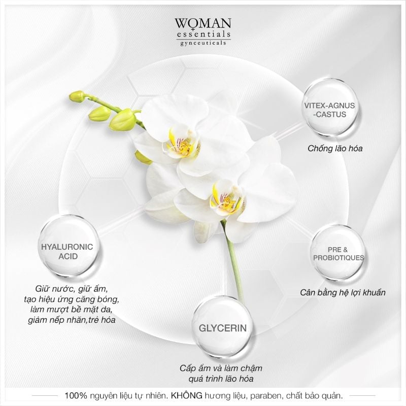 Gel dưỡng ẩm vùng kín Woman Essentials Essence De Joie