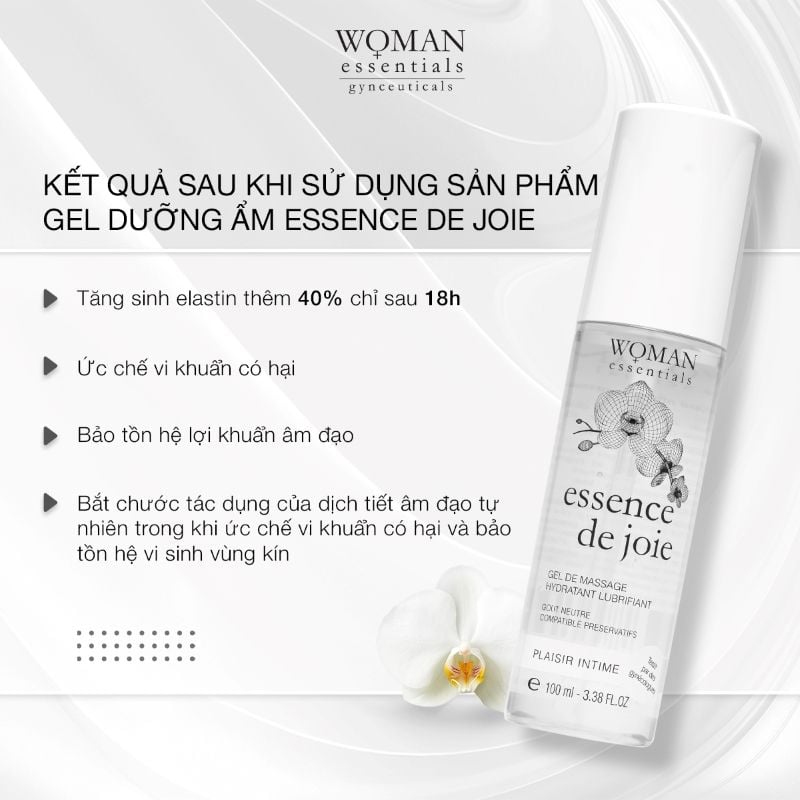 Gel dưỡng ẩm vùng kín Woman Essentials Essence De Joie