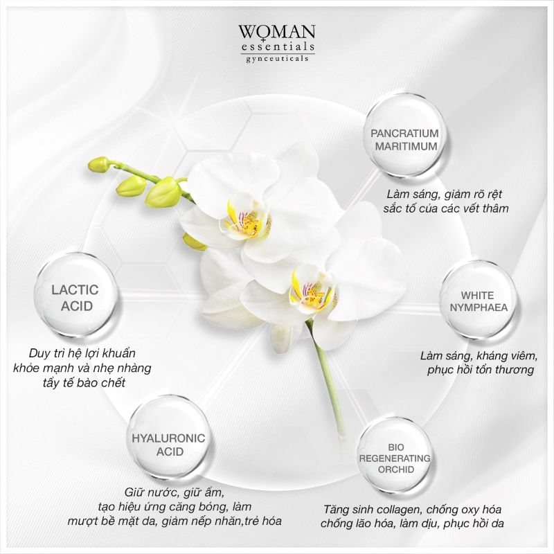 Kem lụa làm sáng và phục hồi vùng kín Woman Essentials Baume blanc 30ml