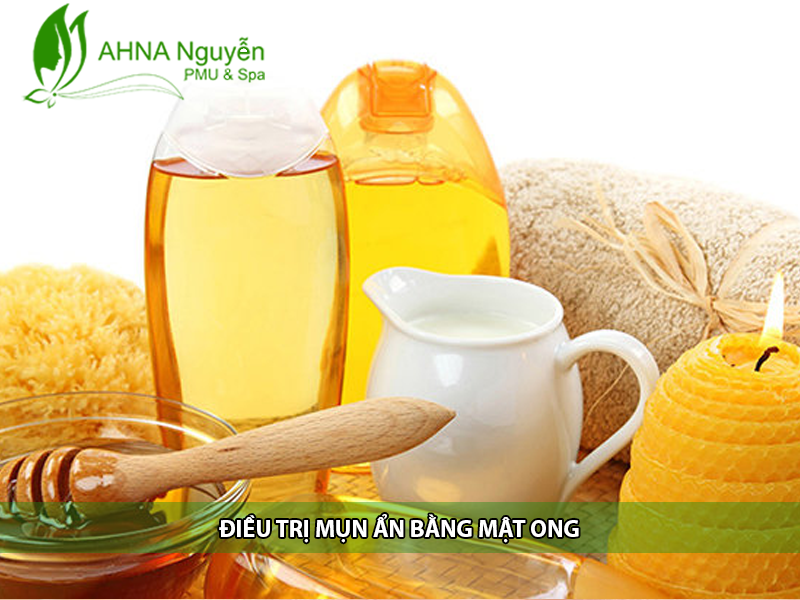 dieu tri mun an bang mat ong