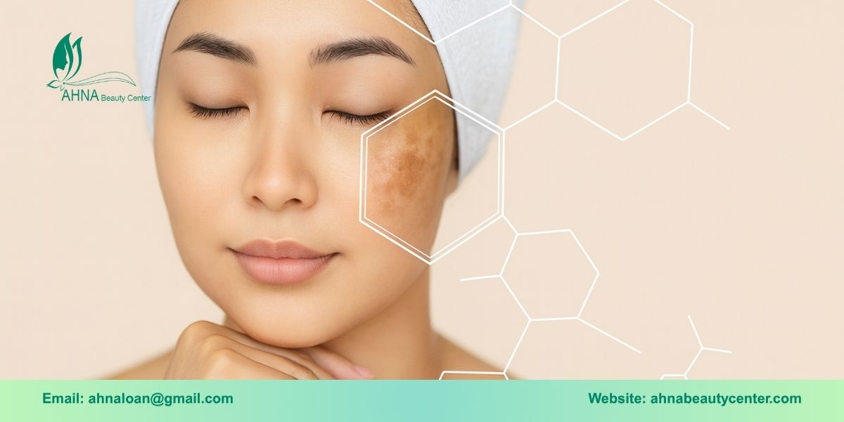 Giới thiệu dịch vụ trị liệu nám tại An Lạc của Ahna Beauty